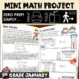 3rd Grade Mini Math Project Math Test Prep Multiplication 
