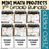 3rd Grade Mini Math Projects Math Test Prep Math Spiral Re