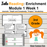 3rd Grade Module 1 Week 1 Enrichment Supplement Into Reading