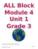3rd Grade Module 4 Unit 1 ALL Block Student Workbooks
