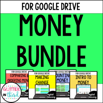 Preview of 3rd Grade Money Activities for Google Classroom