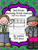 3rd Grade Morning Work Journal Full Year Set [40 weeks]