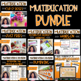 3rd Grade Multiplication Bundle- Centers, Worksheets, Work