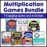 3rd Grade Multiplication Facts Games and Center Activities