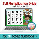 3rd Grade Multiplication - Fall Edition for Google Classroom™