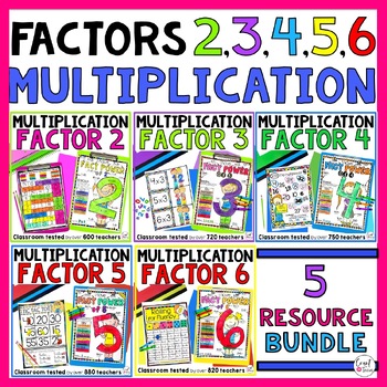 3rd Grade Multiplication - Multiplication Facts Fluency by Count on Tricia