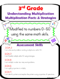 3rd Grade Multiplication Unit (Modified for Special Education)