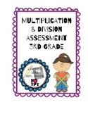 3rd Grade Multiplication and Division Assessment