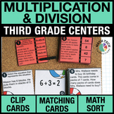 3rd Grade Multiplication and Division Centers - 3rd Grade 