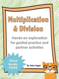 3rd Grade Multiplication and Division Hands-On Activities