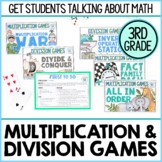 3rd Grade Multiplication and Division Math Games for Hands