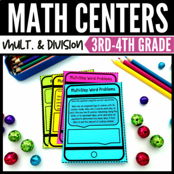 Preview of 3rd Grade Multiplication and Division Mega Bundle