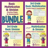 Multiplication & Division Worksheets | Chants BUNDLE | Use