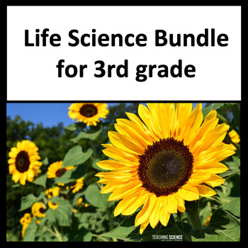 Preview of 3rd Grade NGSS Life Science Curriculum at Science Lessons and Activities