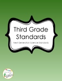 3rd Grade NGSS Standards