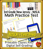 3rd Grade NJSLA Math Practice Test - Printable Copies and 