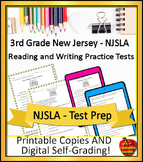 3rd Grade NJSLA Reading and Writing Practice Tests - New J