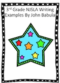 3rd Grade NJSLA Writing Exemplars / Examples TEST PREP