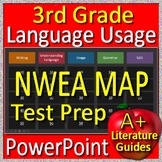 3rd Grade NWEA Map Test Prep Language Usage and Writing Ga
