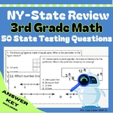 3rd Grade NY State MATH TEST PREP Questions | Standards Al