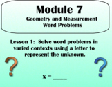 3rd Grade: NYS Math MODULE 7: 28 ActivInspire Flipcharts (