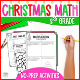 3rd Grade No Prep Christmas Math Worksheets | Christmas Ma