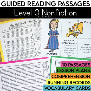 Preview of 3rd Grade Nonfiction Guided Reading Passages and Comprehension Questions Level O