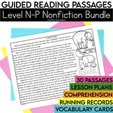 3rd Grade Nonfiction Reading Passages Bundle | Level N-P |