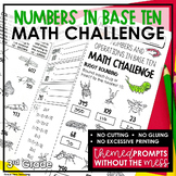 3rd Grade Numbers and Operations In Base Ten Review Challe
