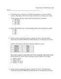 3rd Grade Numbers and Operations Test