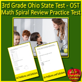 3rd Grade OST Ohio State Test Math Practice Test - Spiral 