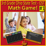 3rd Grade OST Math Game Ohio State Test Prep - Spiral Revi