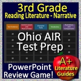 3rd Grade Ohio State Test Prep Reading Literature Game for OST ELA Ohio AIR