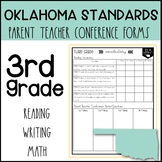 3rd Grade Parent Teacher Checklists (Aligned to Oklahoma S