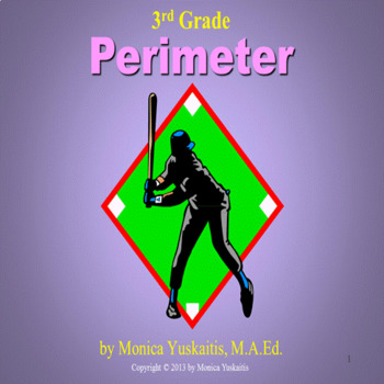 Preview of 3rd Grade Perimeter Powerpoint Lesson