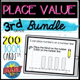 3rd Grade Place Value Bundle Boom Cards™ decks