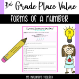 3rd Grade Place Value | Expanded, Standard, Word Form | FR