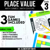 3rd Grade Place Value Games and Centers