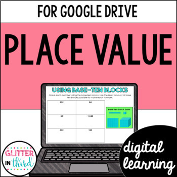 Preview of 3rd Grade Place Value for Google Classroom