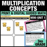 3rd Grade Multiplication Concepts Guided Math Small Group 