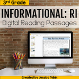 3rd Grade RI Informational Digital Reading Passages and Co