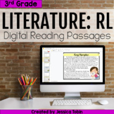 3rd Grade RL Literature Digital Passages- with Google Slides