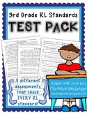 3rd Grade RL Standards Test Pack {RL 3.1, 3.2, 3.3, 3.4, 3