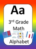 3rd Grade Rainbow Math Alphabet