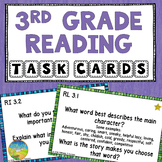 3rd Grade Reading Comprehension Common Core Task Cards