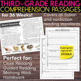 3rd Grade Reading Comprehension Passages [Nonfiction & Fiction]