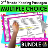 Multiple Choice Reading Passages 3rd Grade Reading Compreh