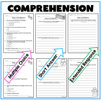 3rd Grade Reading Comprehension Passages and Questions 3rd Grade ...