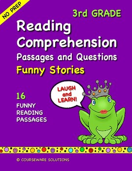 3rd Grade Reading Comprehension Passages and Questions - Funny Stories