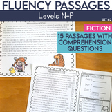 3rd Grade Reading Fluency Passages | Level N-P Set 2 | Comprehension
